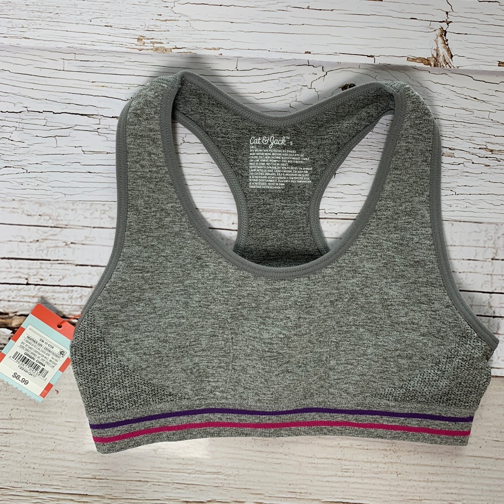 *NEW Cat & Jack Girls Sports Bra